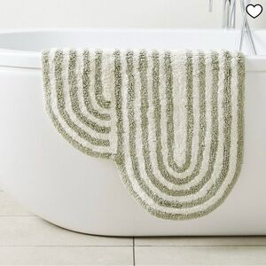 West Elm Sage Runway Bath Mat